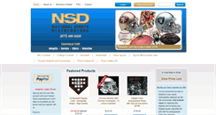 Desktop Screenshot of nationalsportsmemorabilia.com