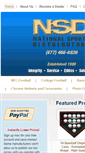 Mobile Screenshot of nationalsportsmemorabilia.com